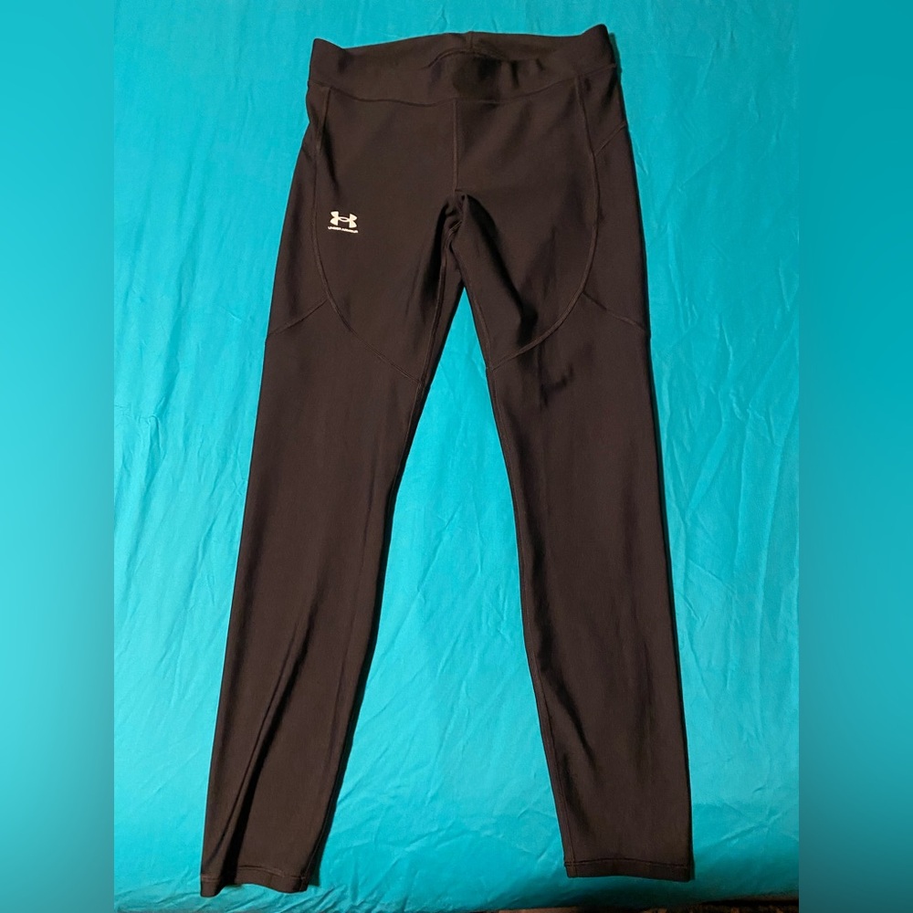 Under armour, womens, large black athletic leggings